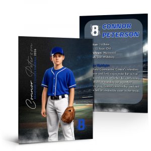 Personalized Baseball Trading Cards - Professionally Designed & Printed